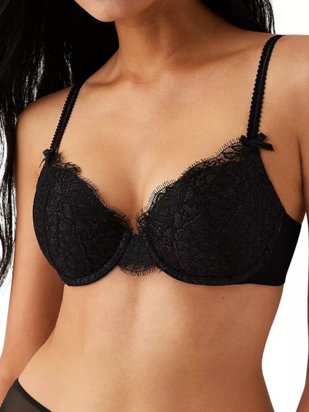 NWT b.tempt'd by Wacoal It's On Contour Bra in Black, 34DD